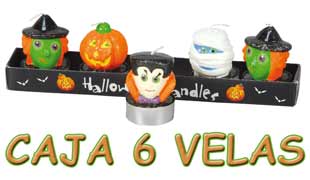 REF 19329 / 2.95 € / Caja 6 velas 6 cms